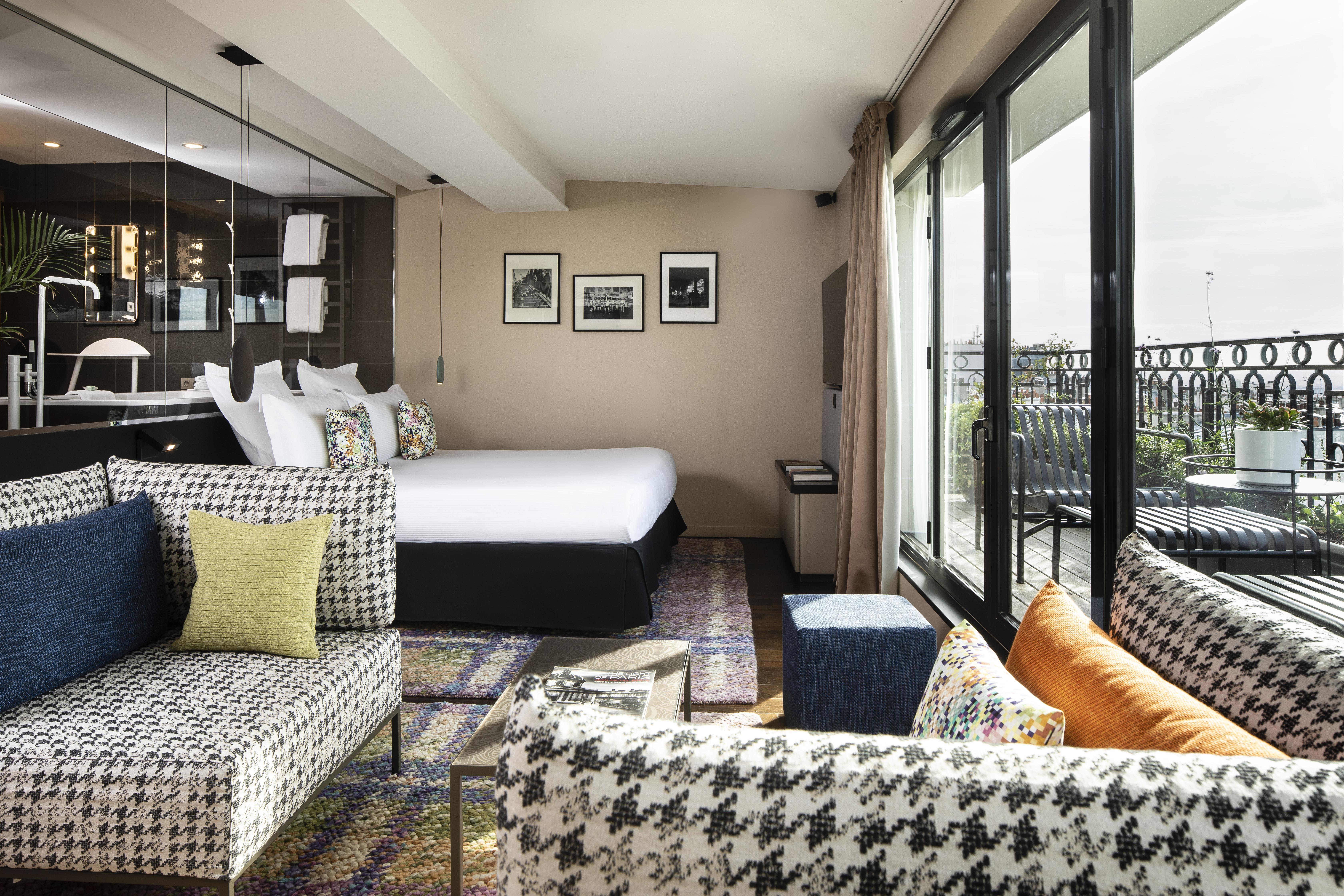 Terrass" Hotel Париж Екстериор снимка